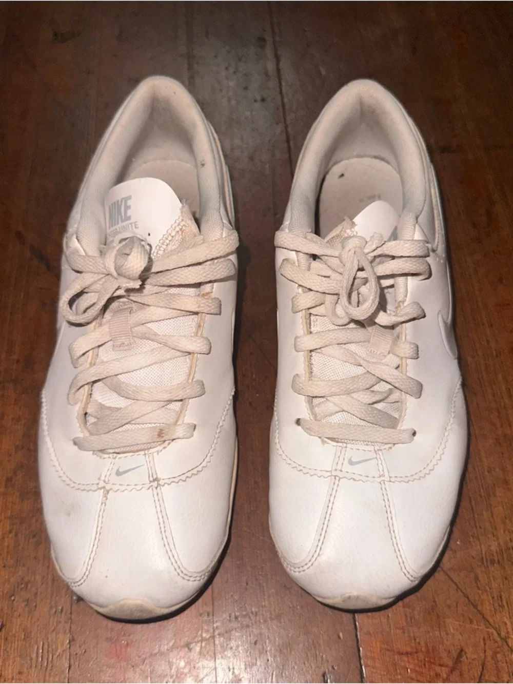 Nike Women’s Cream/Off-White Cheerleading Shoes